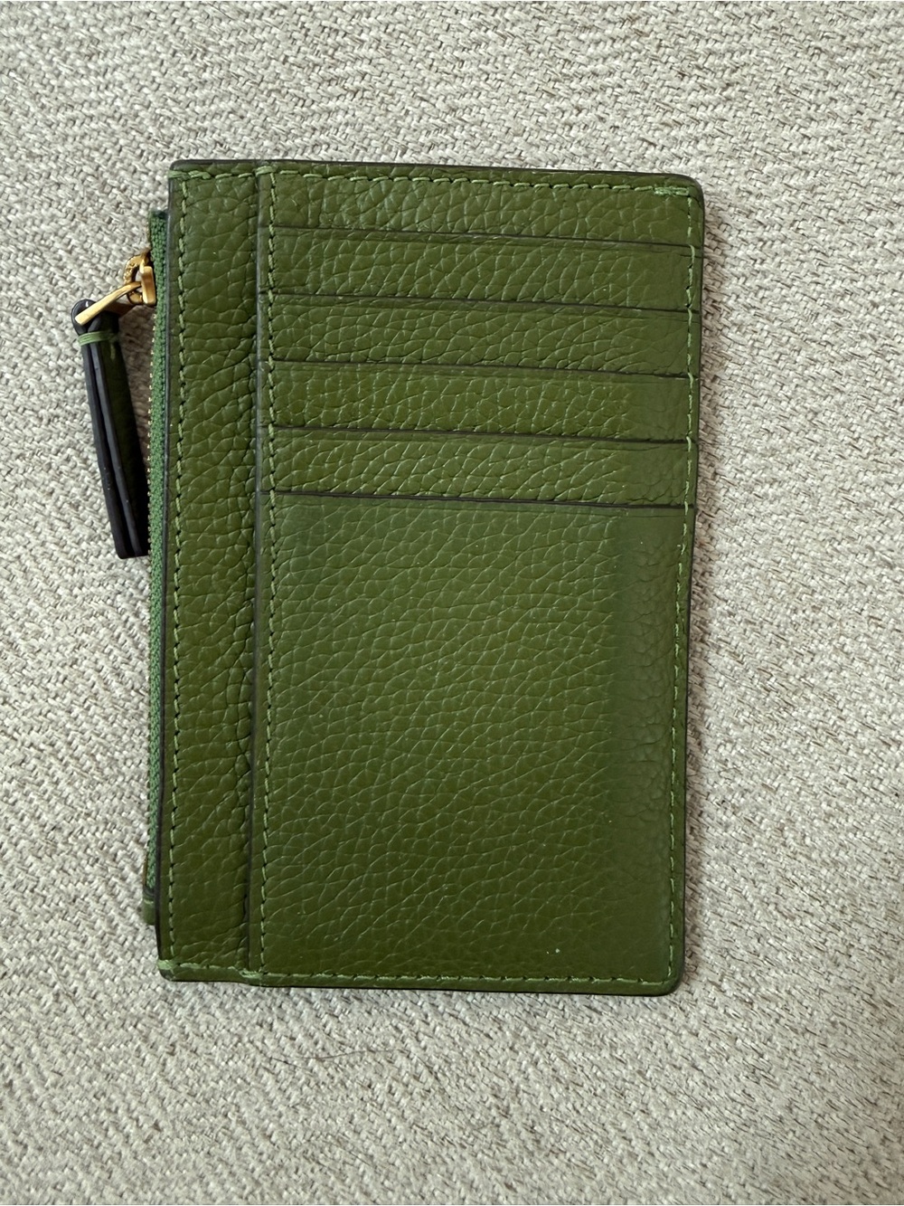 Tory Burch Green, Brown & Cream Canvas Blake Mini Crossbody - Picture 10 of 11
